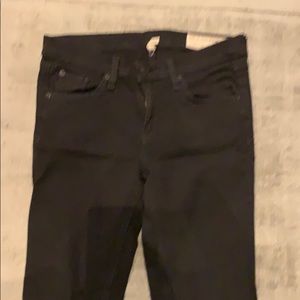 Faded black skinny jean